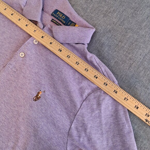 Polo Ralph Lauren purple polo shirt - Picture 6 of 10